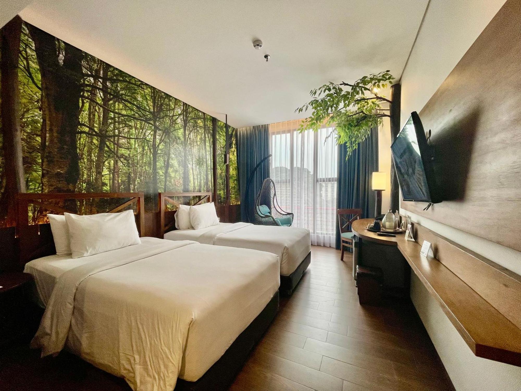 Hemangini Hotel Bandung Extérieur photo